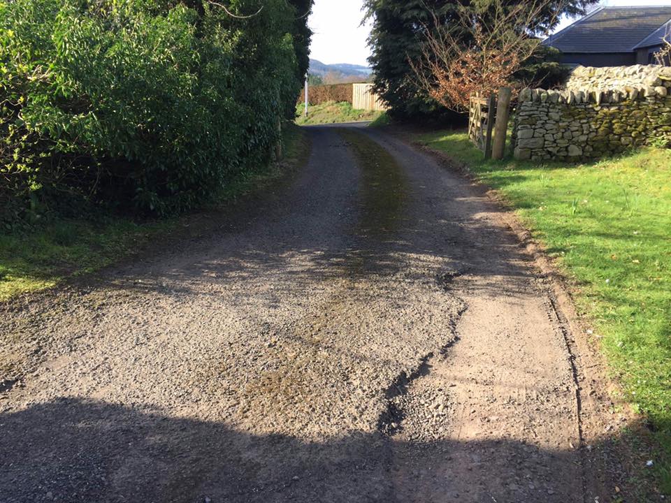 Broken Tarmac Surface Prepared and Resurfaced