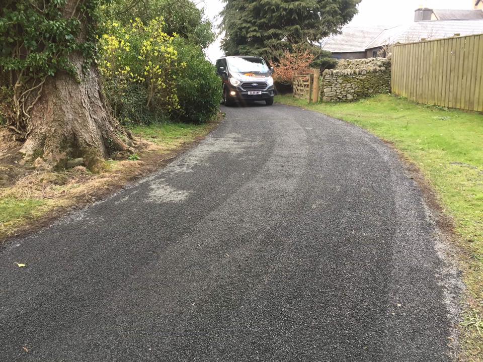 Broken Tarmac Surface Prepared and Resurfaced