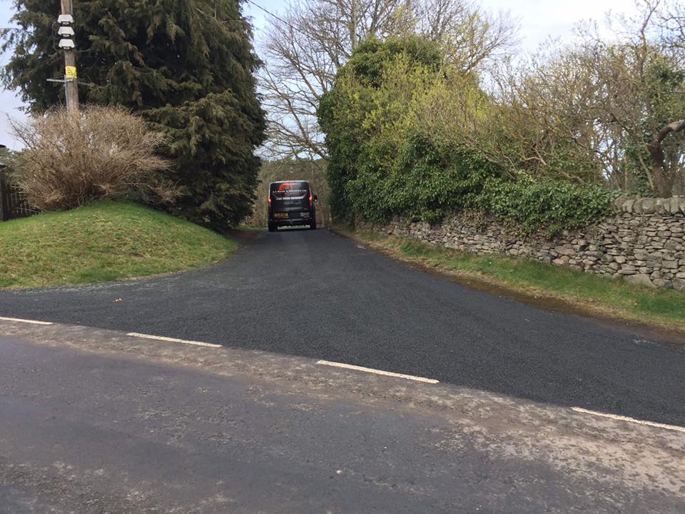 Broken Tarmac Surface Prepared and Resurfaced