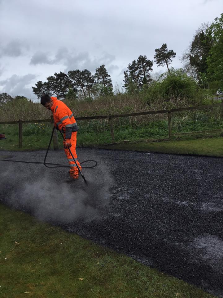 Natural Looking Surface Dressed Driveway in St. Boswells