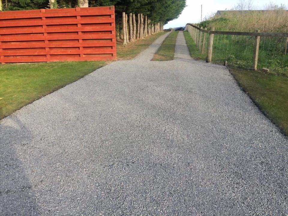 Natural Looking Surface Dressed Driveway in St. Boswells