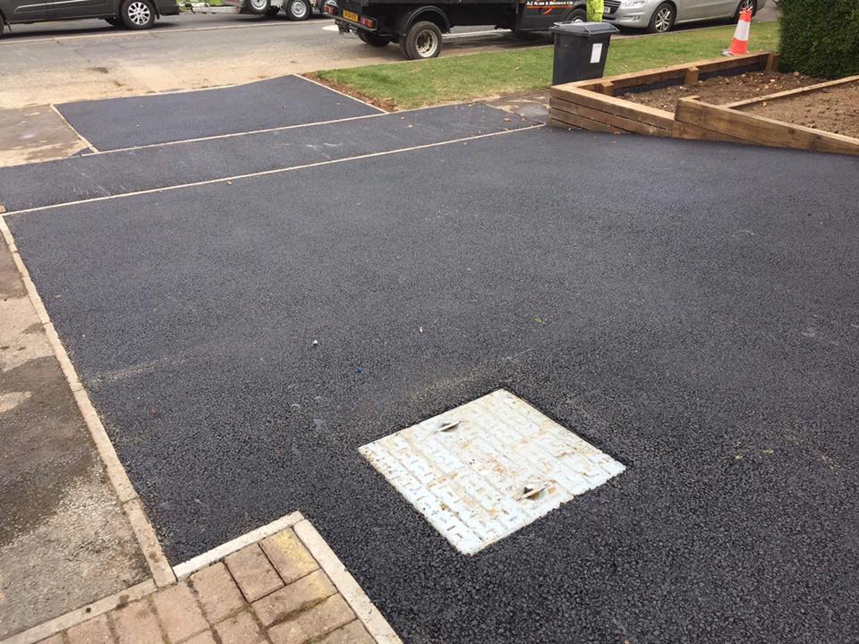 New Asphalt Driveway in Newtown St.Boswells, Borders