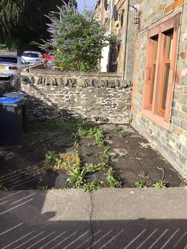 New Block Paved Patio completed in Selkirk, Borders