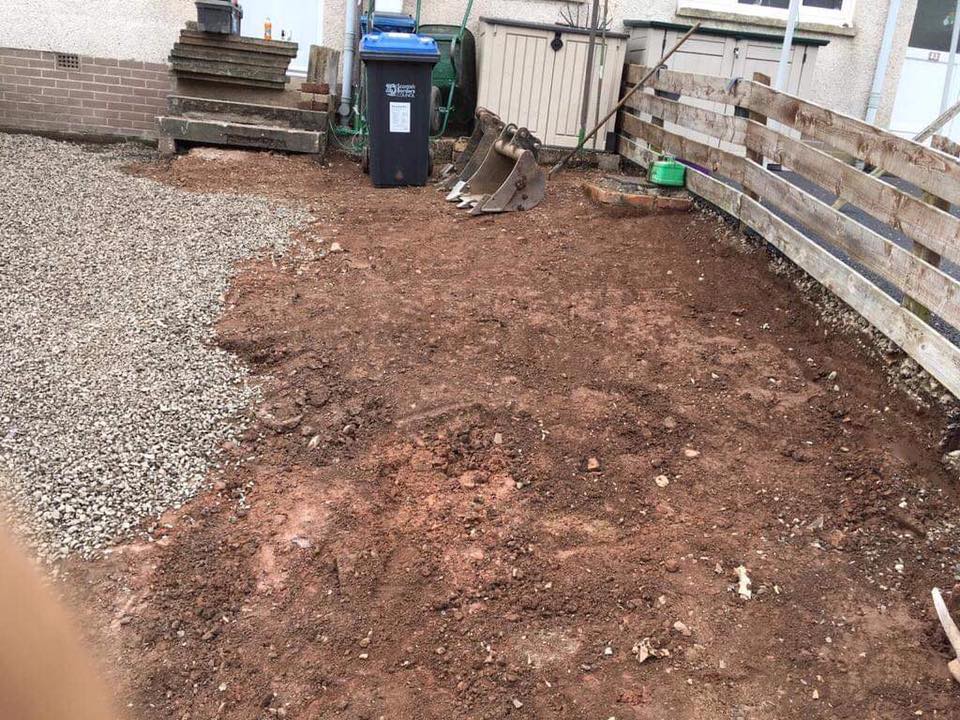 New Gravel Driveway in Earlston, Scottish Borders