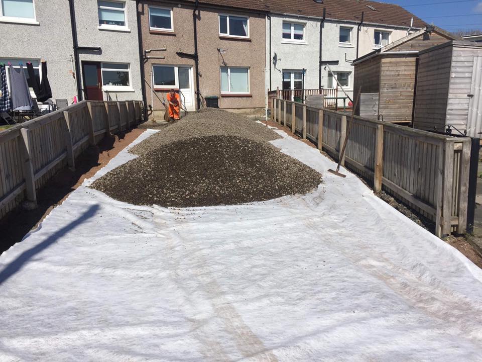 New Gravel Driveway in a Day - Before & After Pics