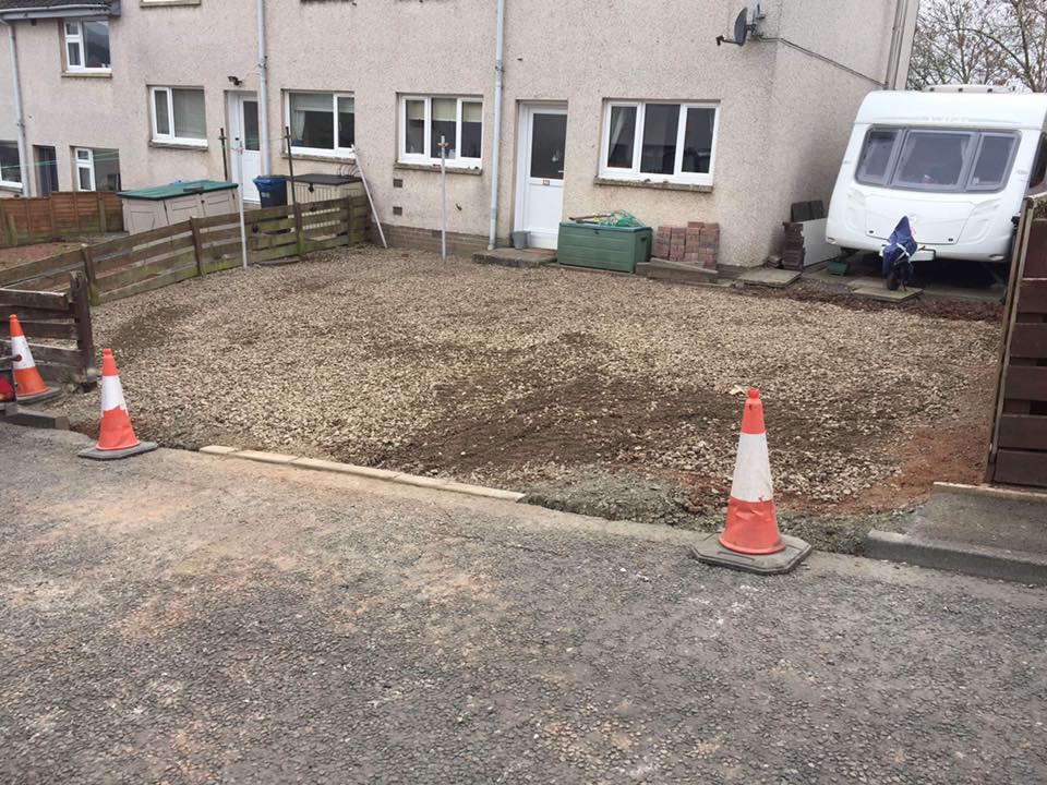 New Tarmac Driveway in Earlston, Scottish Borders