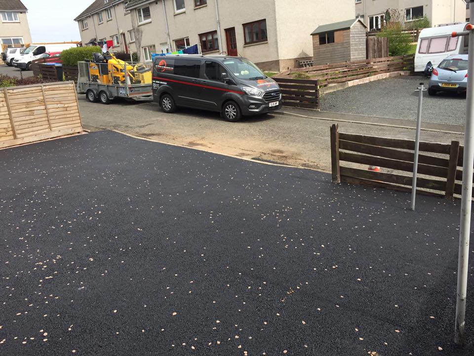 New Tarmac Driveway in Earlston, Scottish Borders