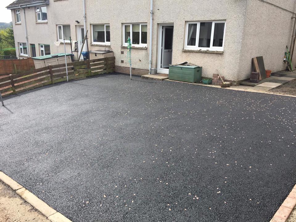 New Tarmac Driveway in Earlston, Scottish Borders