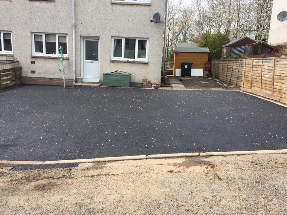 New Asphalt Driveway in Earlston, Scottish Borders