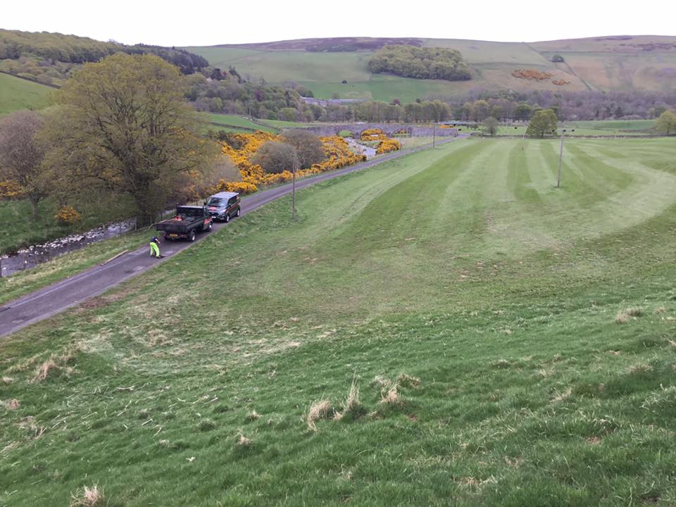 Pot Hole Repairs at Bowland Farm Estate, Stow