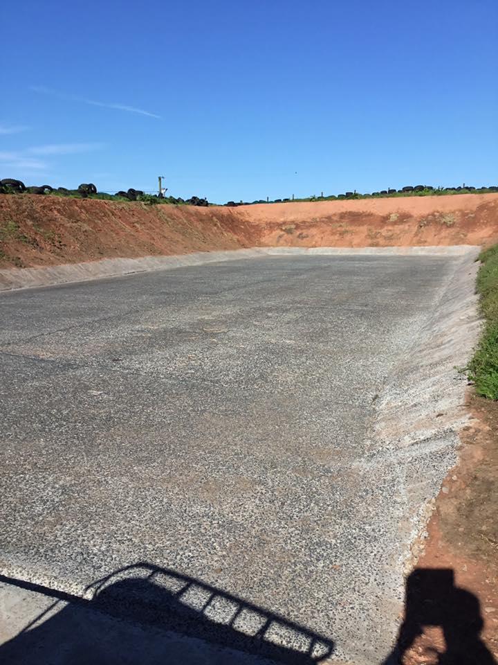 Tarmac Farm Silage Pit at Hexpath Farm, Greenlaw