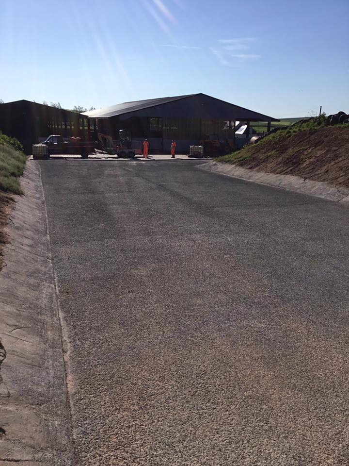 Tarmac Farm Silage Pit at Hexpath Farm, Greenlaw