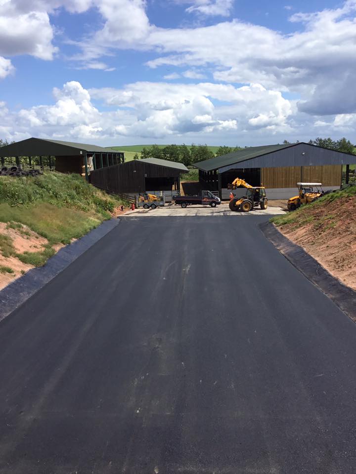 Tarmac Farm Silage Pit at Hexpath Farm, Greenlaw