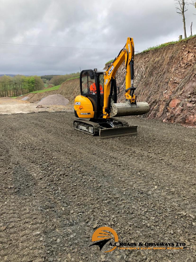 120 Tonnes of Tarmac  for New Farm Silage Pit 