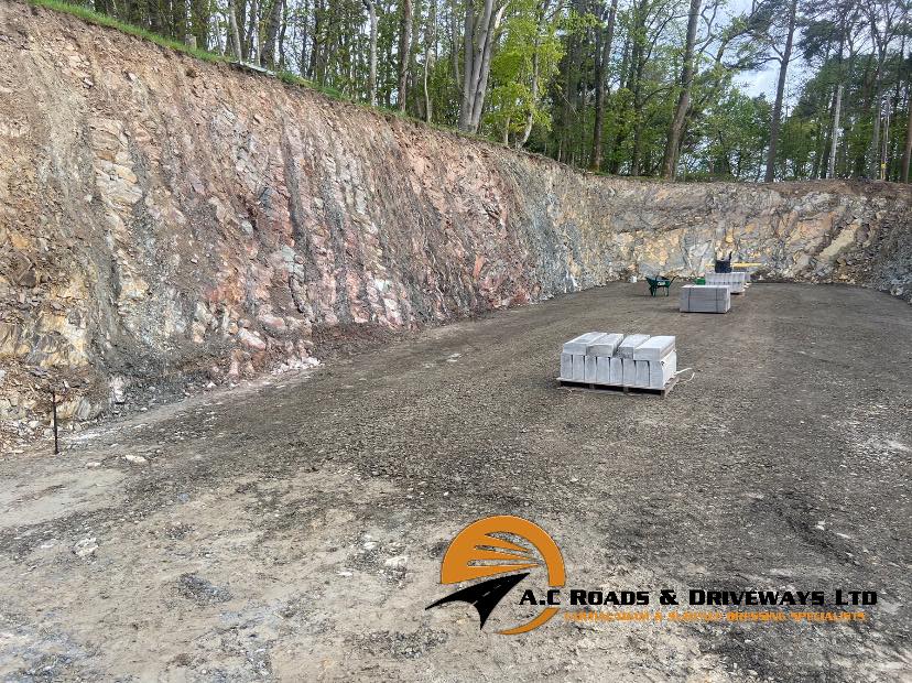 120 Tonnes of Tarmac  for New Farm Silage Pit 