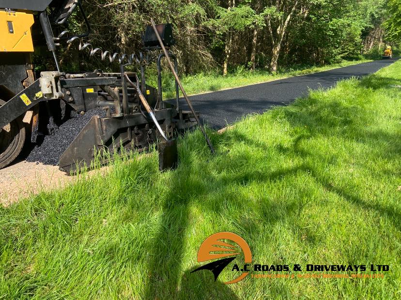 Asphalt Tarmac Road Company Borders Scotland