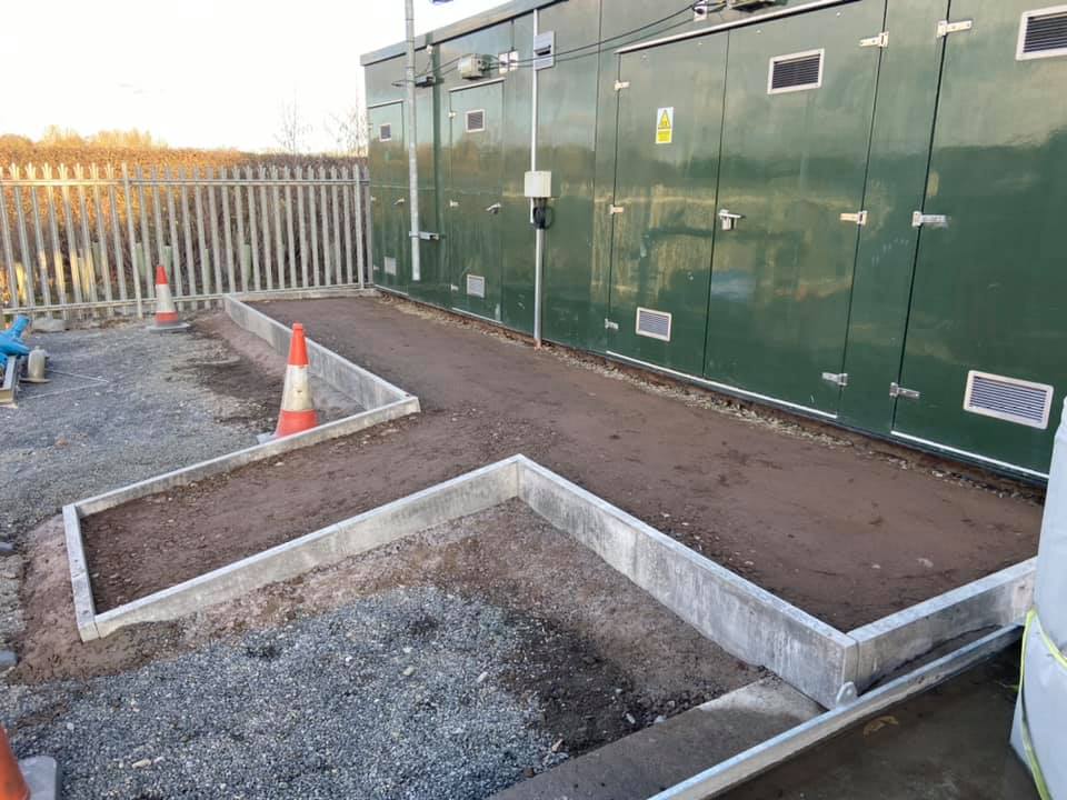 Concrete & Slab Plinth - Edinburgh, Lothians, Borders, Scotland