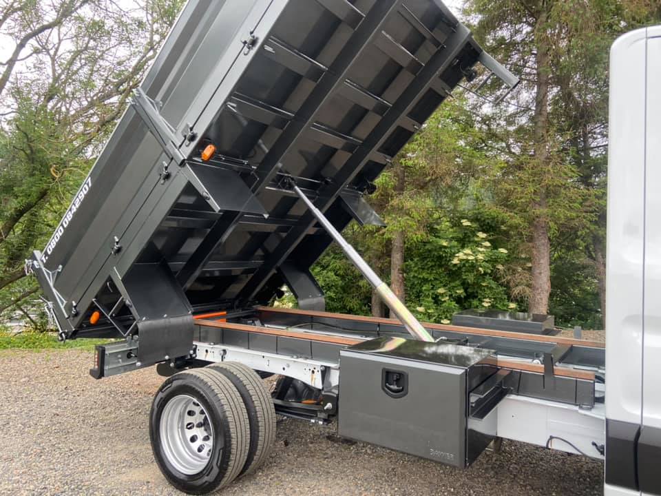 Custom Built Ford Transit Tipper - AC Roads Driveways Ltd