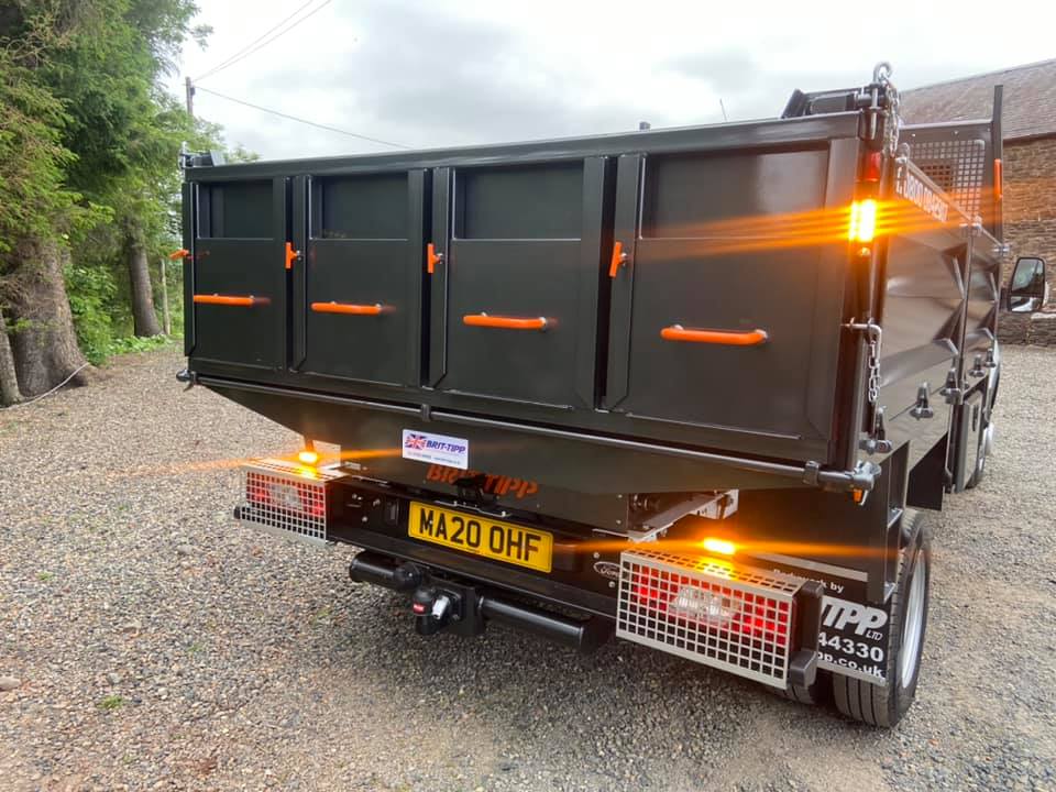 Custom Built Ford Transit Tipper - AC Roads Driveways Ltd