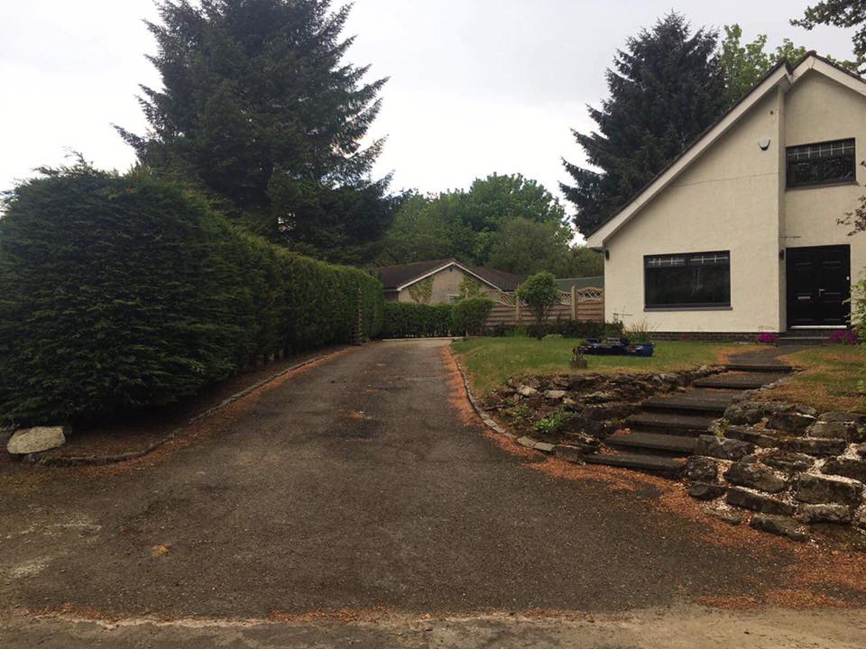 Design, Install Tarmac Driveway with Block Paving Entrance