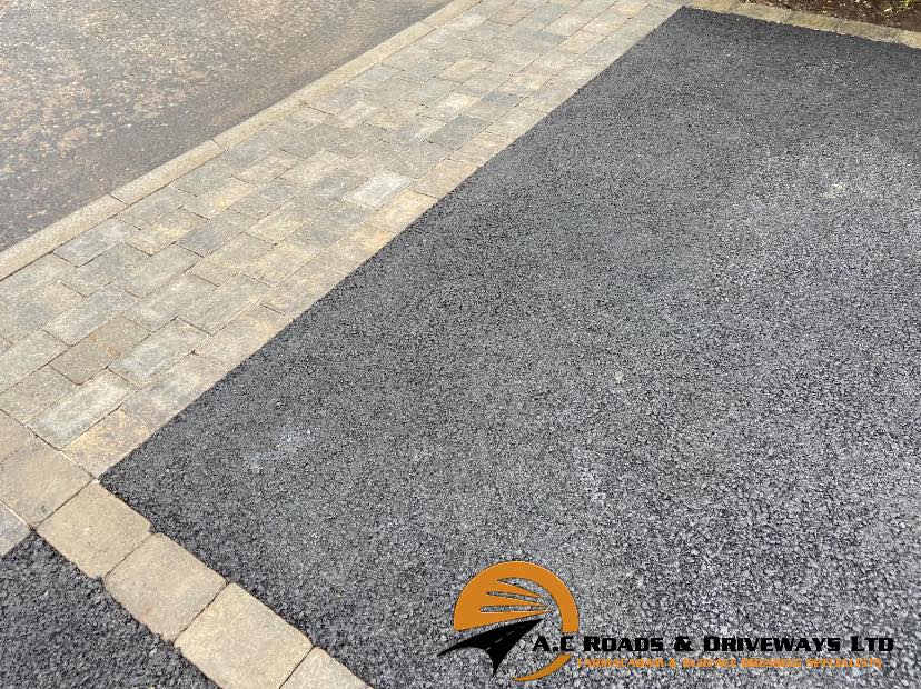 Double Tarmac Driveways - Melrose, Borders