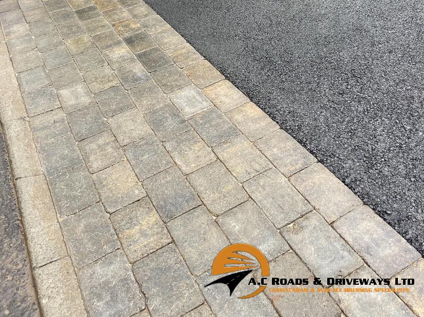 Double Tarmac Driveways - Melrose, Borders