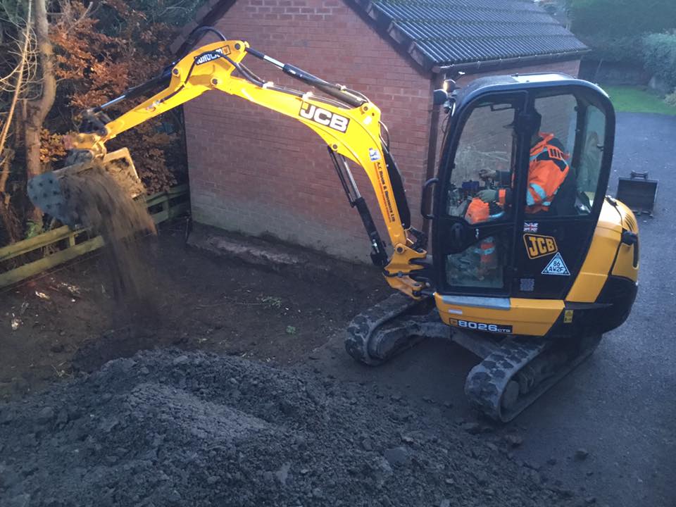 Driveway Extension at Wilton Park, Hawick