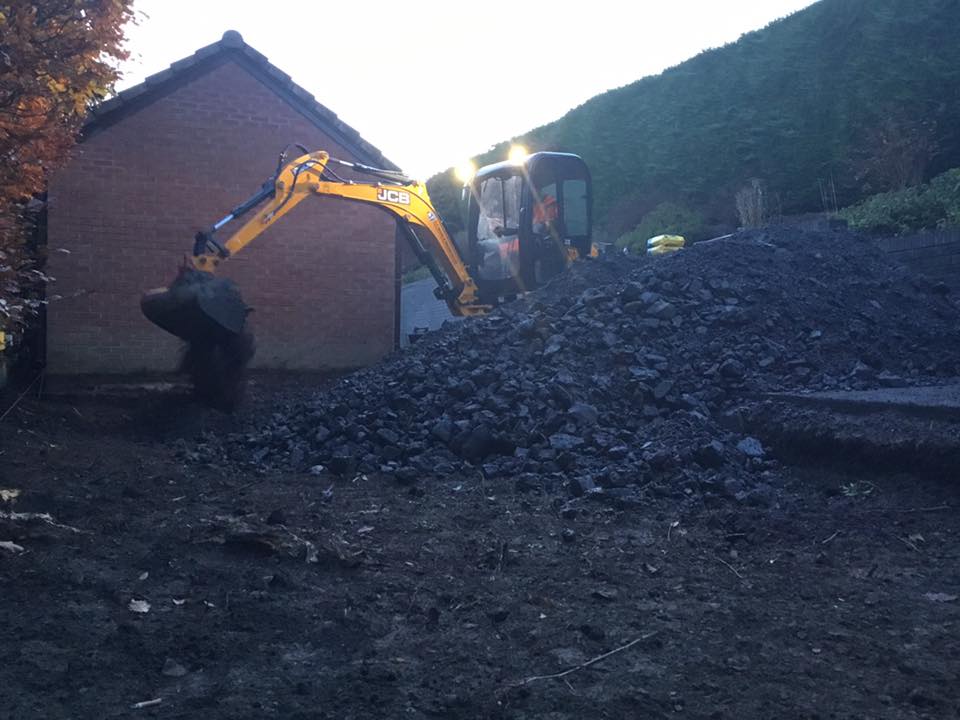 Driveway Extension at Wilton Park, Hawick