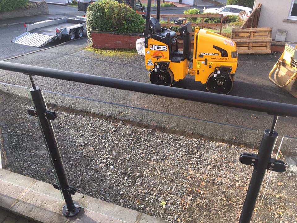 Driveway Extension in Earlston, Borders, Scotland