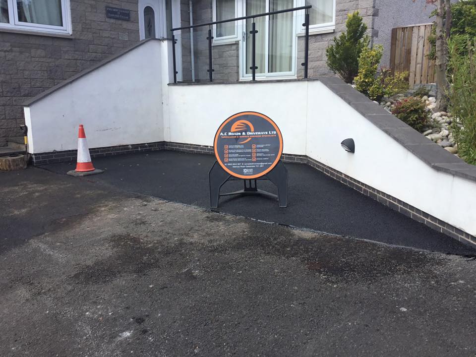 Driveway Extension in Earlston, Borders, Scotland