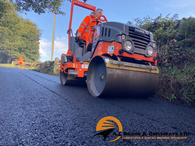 Farm Road Resurfacing - Northumberland, England