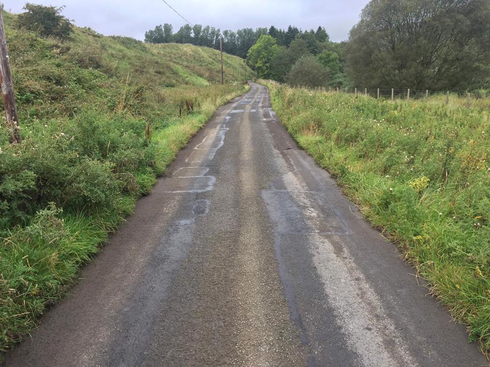 Farm Road Surface Dressing