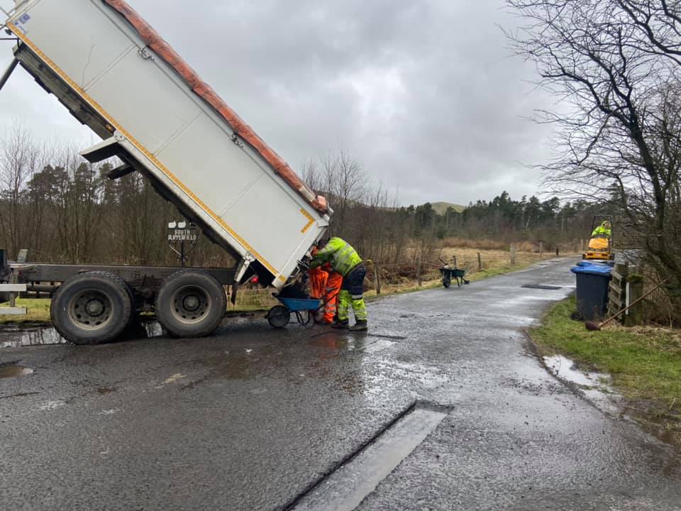 Farm Track Resurfacing Works - Edinburgh, Lothians, Borders