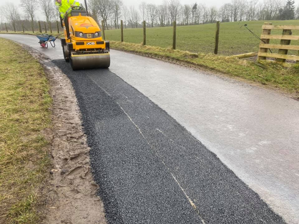 Farm Track Resurfacing Works - Edinburgh, Lothians, Borders