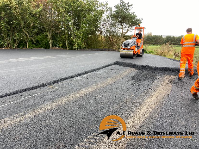 Farm Yard Asphalt Resurfaced - Berwick-Upon-Tweed