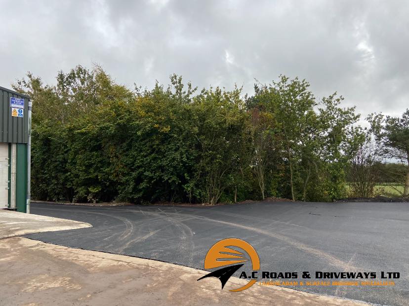 Farm Yard Asphalt Resurfaced - Berwick-Upon-Tweed