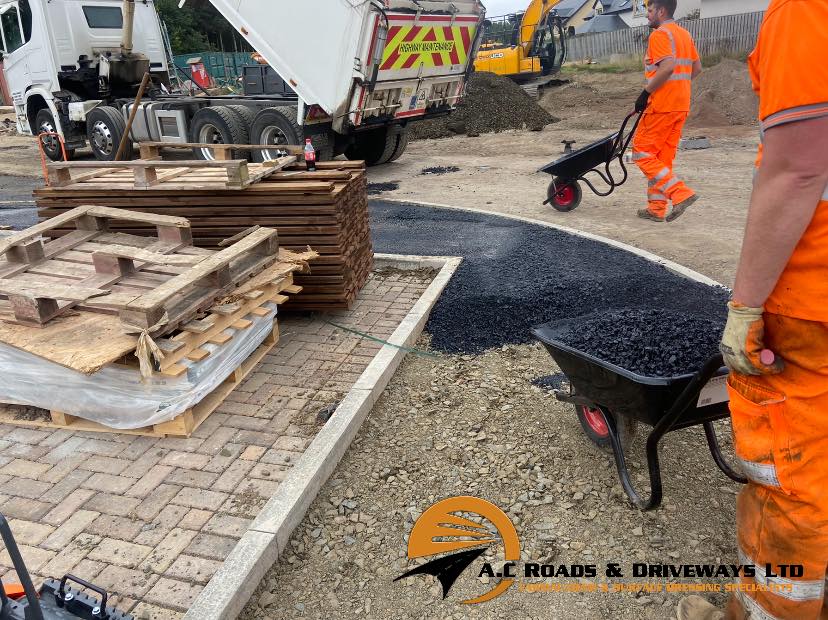 Housing Site Tarmac Work - Coldstream, Borders