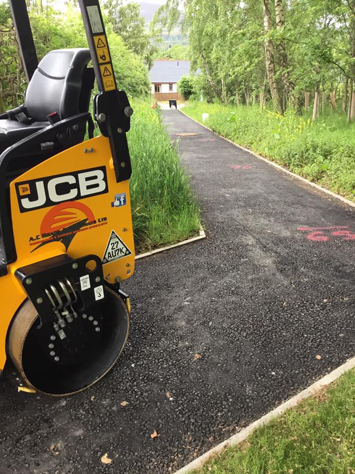 Install New Pedestrian Footpath, Melrose, Scottish Borders