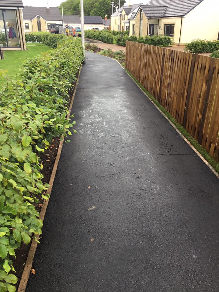 Install New Pedestrian Footpath, Melrose, Scottish Borders