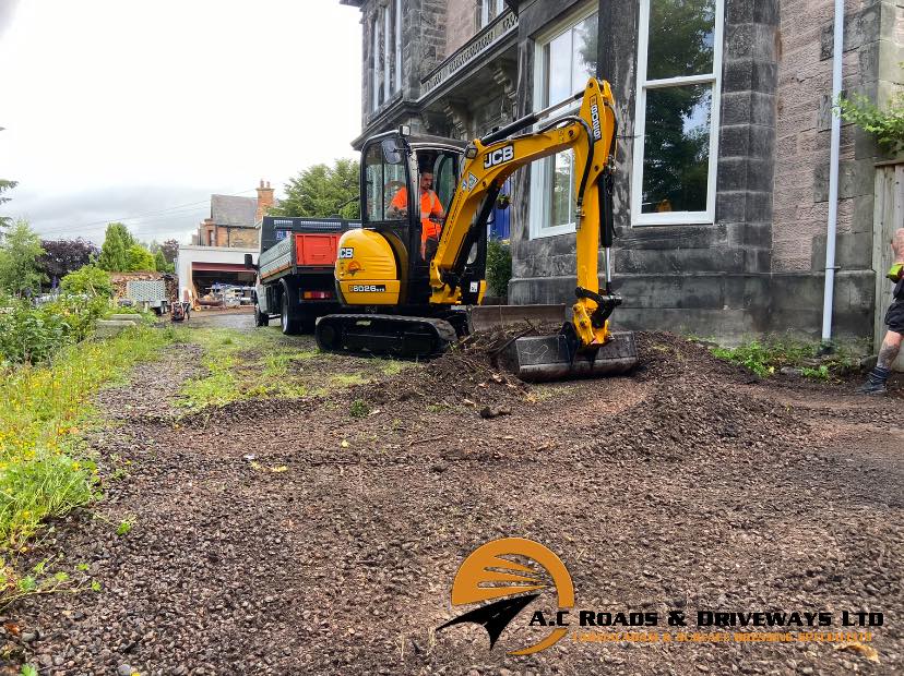 New Asphalt Driveway - Galashiels