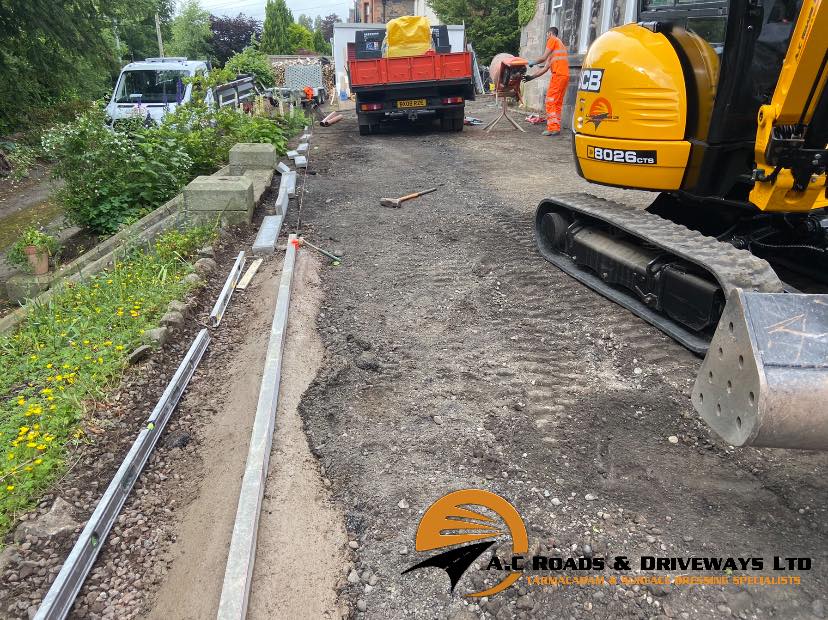 New Asphalt Driveway - Galashiels