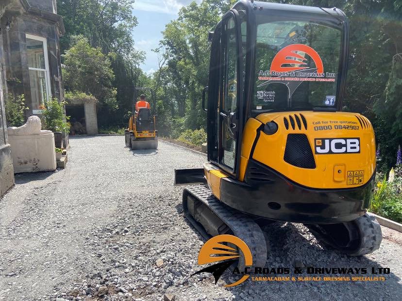 New Asphalt Driveway - Galashiels