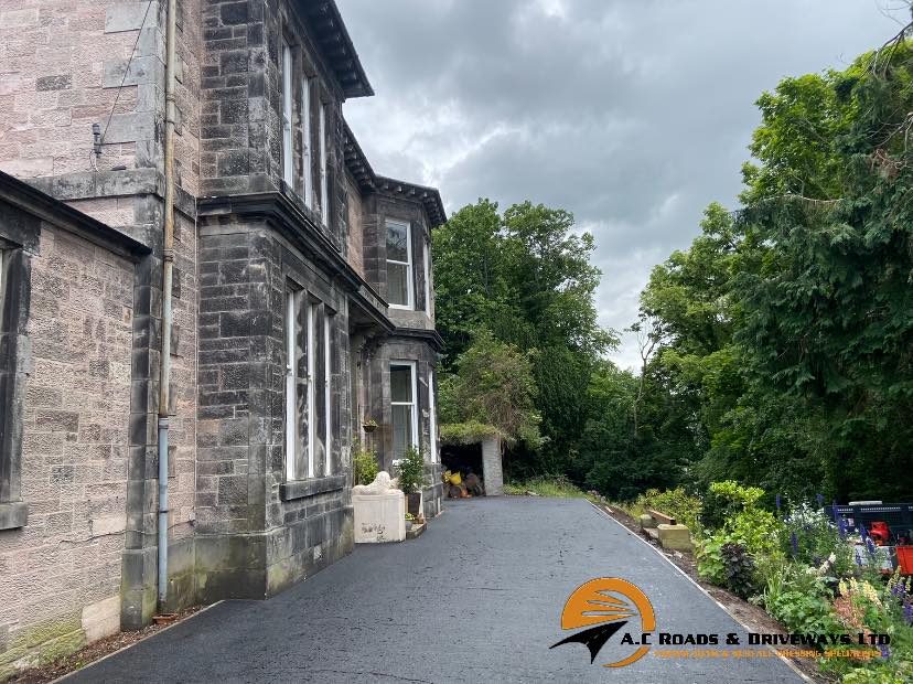 New Asphalt Driveway - Galashiels