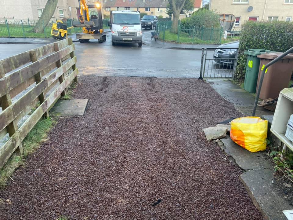 New Driveway - Gracemount, Edinburgh