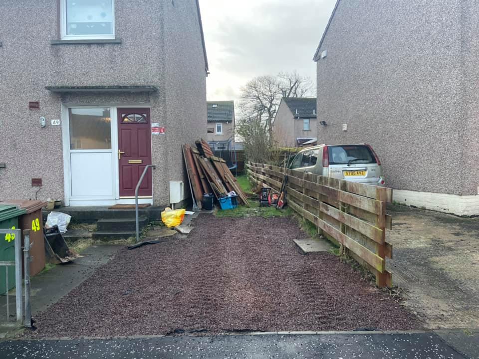 New Driveway - Gracemount, Edinburgh