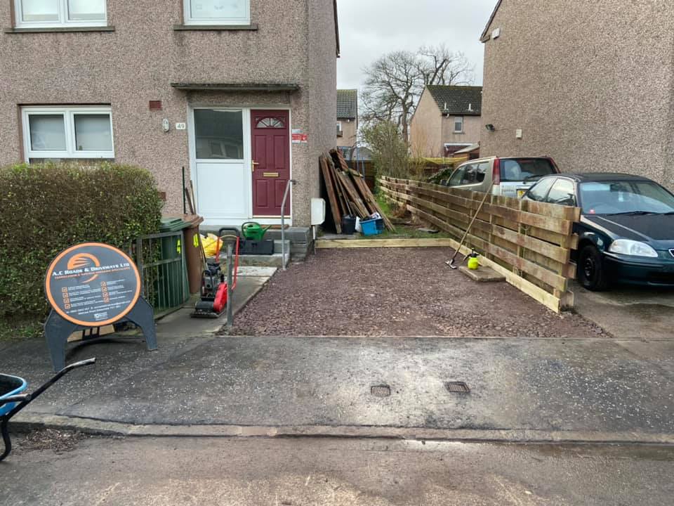 New Driveway - Gracemount, Edinburgh