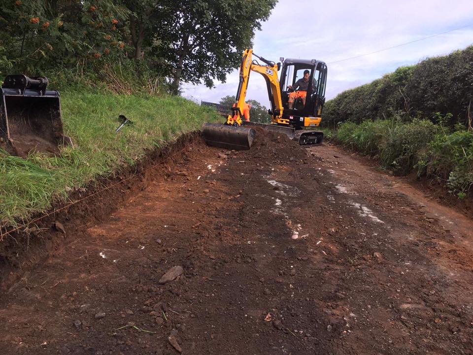 New Road for Pet Crematorium - JSC Estates, Galashiels