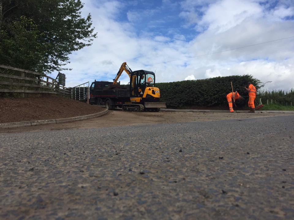 New Road for Pet Crematorium - JSC Estates, Galashiels