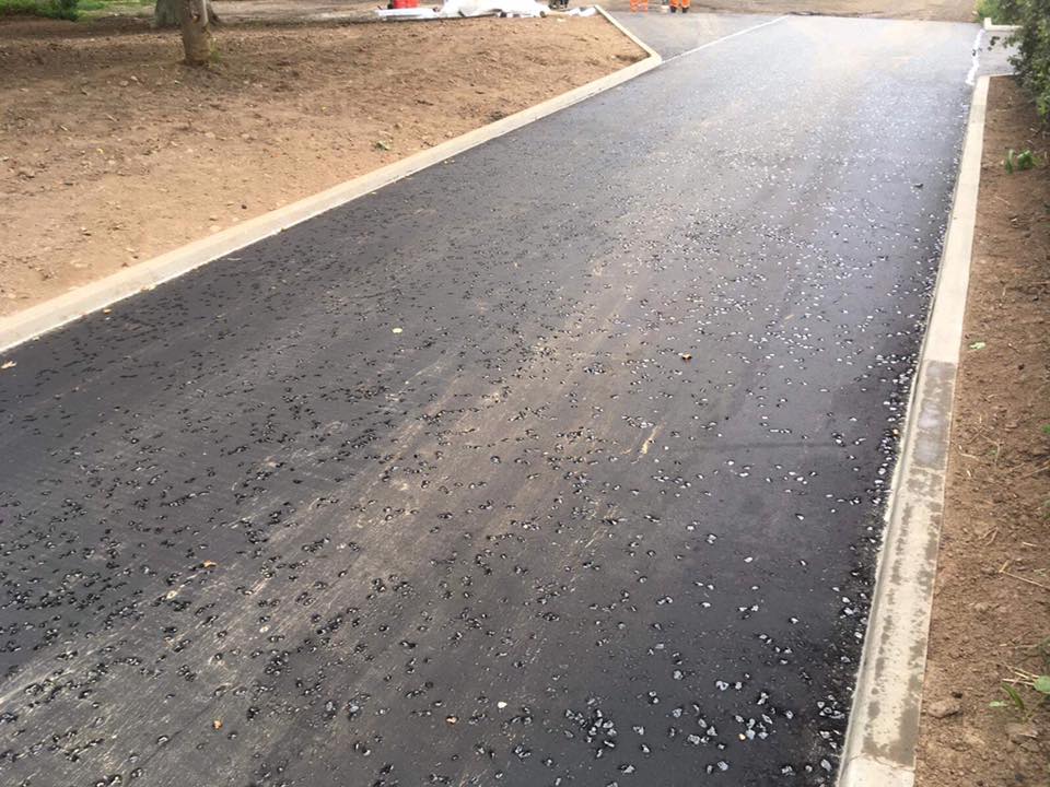 new tarmac road for JSC Estates, Galashiels, Scotland