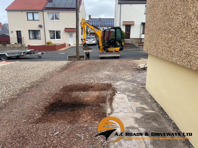 New Tarmac Driveway - Chirnside, Berwick